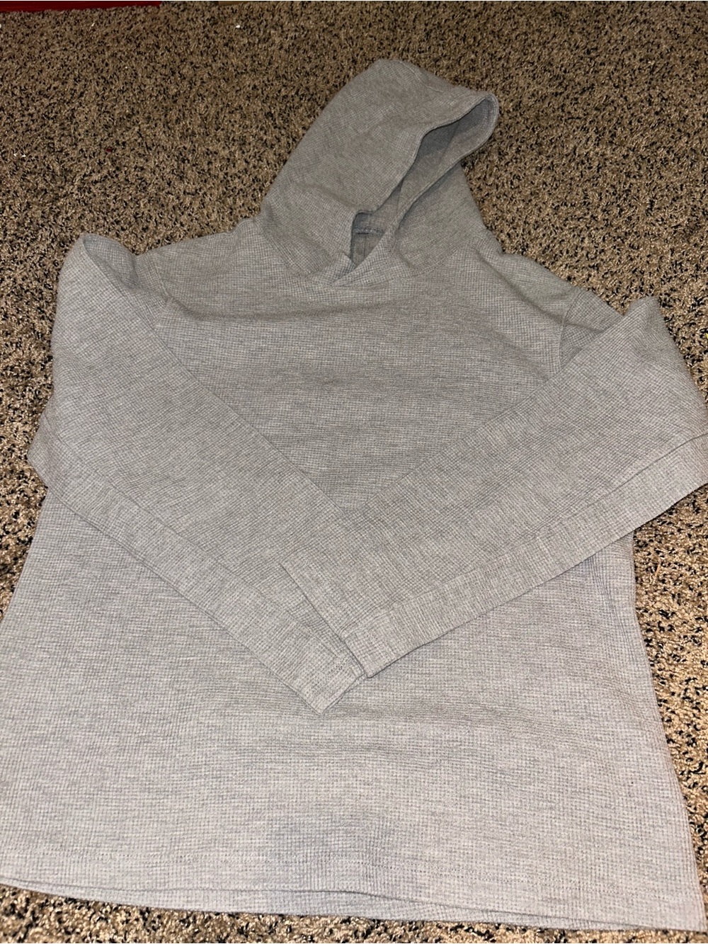 NWOT Men's 3 Bar Pullover Hoodie heavy thermal XL